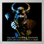 Viking God Poster posters