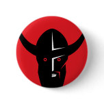 Viking Head Button