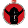 Viking Head Christmas Ornaments