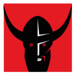 Viking Head Photo Cut Out