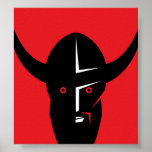 Viking Head Posters