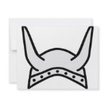viking helmet icon invitations