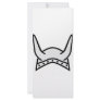 viking helmet icon custom rack card