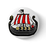 Viking Long Ship for Vikings buttons