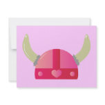 Viking Love Helmet invitations