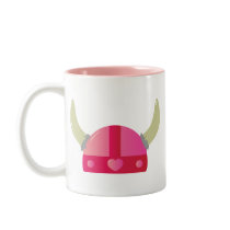 Viking Love Helmet Coffee Mugs