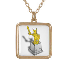Viking Monument Necklace