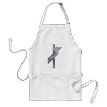 Viking Rune-luck-silver Apron