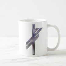 Viking Rune-luck-silver Coffee Mugs