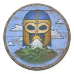 Viking Shield Sticker - Valhalla