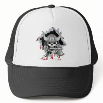 Viking Skull Mesh Hats