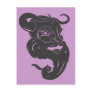 Viking Solid Black Logo Design Post Cards