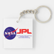 Viking: The First Landing on Mars! Square Acrylic Keychain