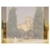 Villa Malta, Rome by Lord Frederic Leighton Full Color Flyer