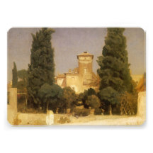 Villa Malta, Rome, Leighton, Vintage Victorian Art Personalized Invite