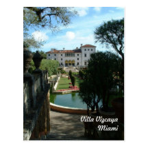 Villa Vizcaya Post Cards