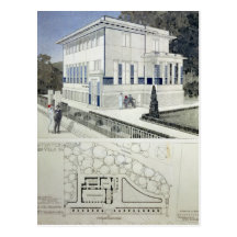 Villa Wagner, Vienna Post Cards