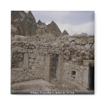 Village, Cappadocia, Anatolia, Turkey Fridge Magnets