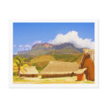 Village Huts postcards