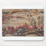 Village Near Pond mousepads