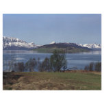 Village of Borkenes, Lofoten Islands, Norway Flyer Design