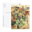 Village of Gardanne by Paul Cézanne postcards