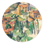 Village of Gardanne, Paul Cézanne stickers