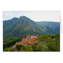 Village View Greeting Card