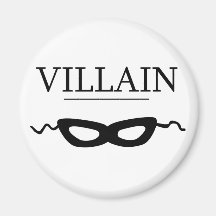 Villain Fridge Magnets