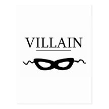 Villain Post Card