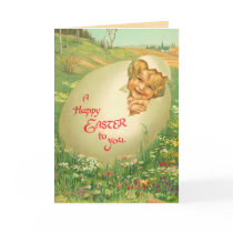 Vinage Easter cards for kids