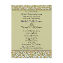 VinatgeTiffany on Grey Wedding Invitation Postcards