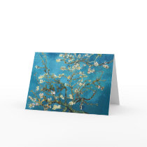 Vincent van Gogh, Blossoming Almond Tree Greeting Cards