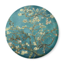 Vincent Van Gogh -  Blossoming Almond Tree Magnet