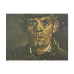 vincent van gogh head of a young peasant in a peak postcards