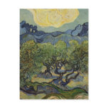 Vincent van Gogh - Landscape with Olive Trees postcards