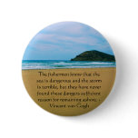 Vincent van Gogh motivational quote buttons