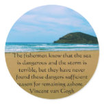 Vincent van Gogh motivational quote stickers