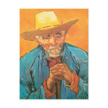 Vincent Van Gogh, Old Peasant Patience Escalier Post Card