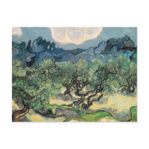 Vincent Van Gogh - Olive Trees with the Alpilles Post Card