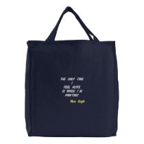 VINCENT VAN GOGH QUOTE art bag