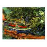 Vincent Van Gogh Rowing Boats Post Card