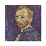 Vincent Van Gogh Self Portrait dark eyes magnets