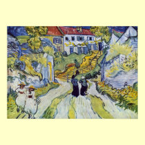 Vincent van Gogh - Stairway at Auvers posters