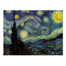 Vincent van Gogh - Starry Night Post Card