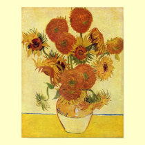 Vincent van Gogh - Still Life with Sunflowers posters