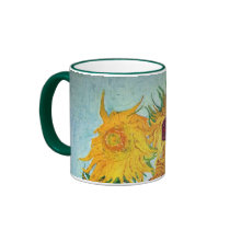 Vincent van Gogh - Vase with 12 Sunflowers Mugs