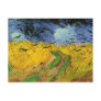Vincent Van Gogh Wheat Field with Crows Postcard
