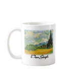 Vincent Van Gogh - Wheat Field with Cypresses mugs