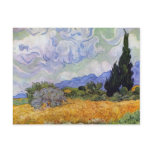 Vincent van Gogh - Wheat Field with Cypresses postcards